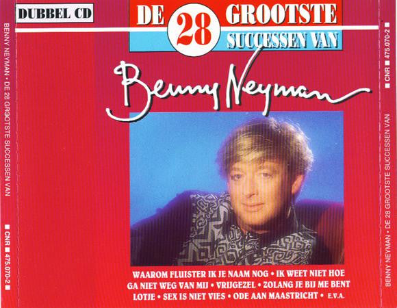 Benny Neyman : De 28 Grootste Successen Van Benny Neyman (2xCD, Comp)