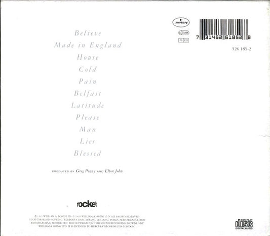 Elton John : Made In England (CD, Album, O-C)