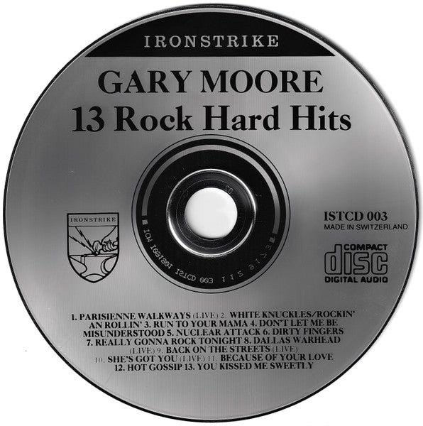 Gary Moore : 13 Rock Hard Hits (CD, Comp)