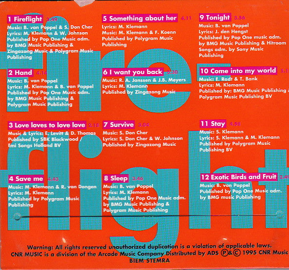 Loïs Lane : Fireflight (CD, Album, Dig)