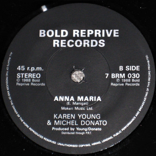 Karen Young (3) & Michel Donato : Billion Dollar Loan Shark (7", Single, Promo)