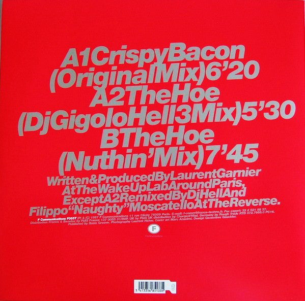Laurent Garnier : Crispy Bacon (Part 1) (12", M/Print)