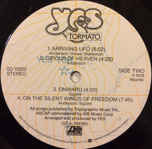 Yes : Tormato (LP, Album, Mon)