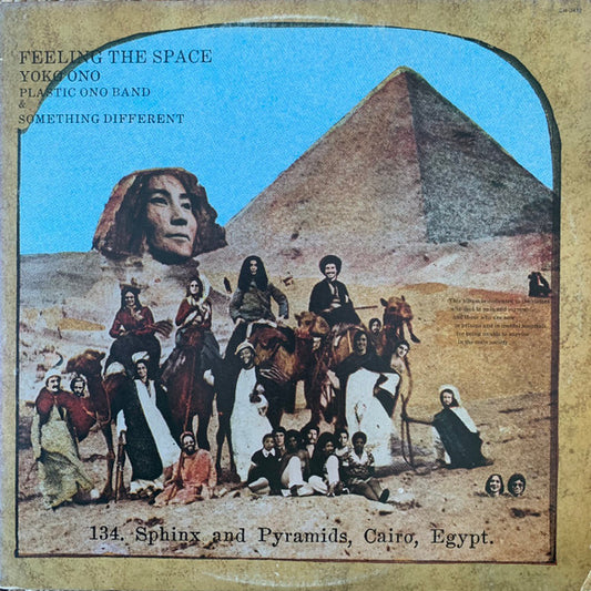 Yoko Ono / The Plastic Ono Band & Something Different : Feeling The Space (LP, Album, Jac)