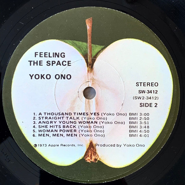 Yoko Ono / The Plastic Ono Band & Something Different : Feeling The Space (LP, Album, Jac)