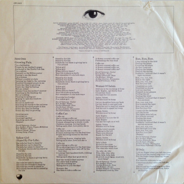 Yoko Ono / The Plastic Ono Band & Something Different : Feeling The Space (LP, Album, Jac)
