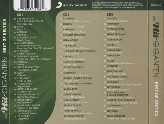 Various : Die Hit-Giganten - Best Of Keltica (3xCD, Comp)