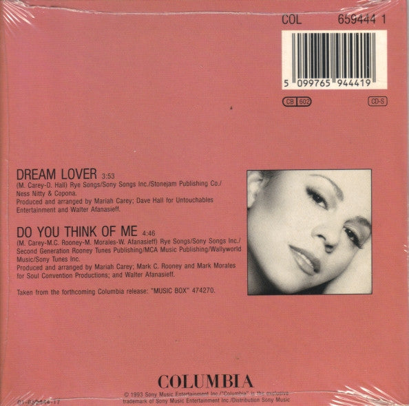 Mariah Carey : Dreamlover (CD, Single, Car)