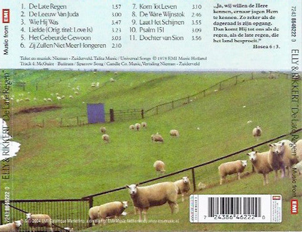 Elly & Rikkert : De Late Regen (CD, Album, RE)