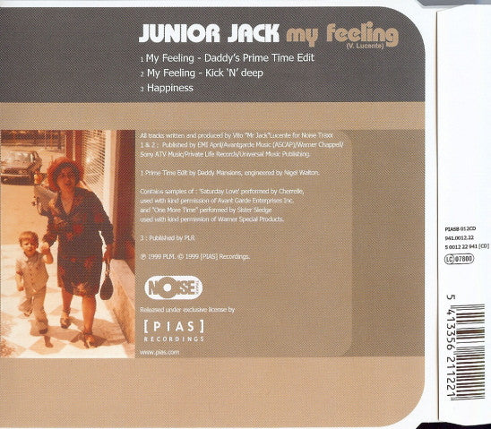 Junior Jack : My Feeling (CD, Maxi)