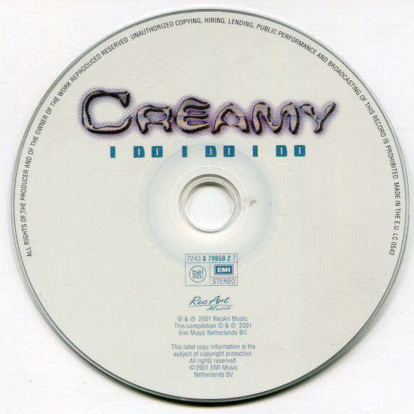 Creamy : I Do I Do I Do (CD, Single)