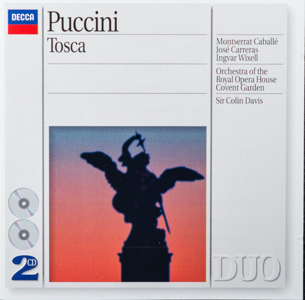 Giacomo Puccini, Montserrat Caballé, José Carreras, Ingvar Wixell, Orchestra Of The Royal Opera House, Covent Garden - Sir Colin Davis : Tosca (2xCD, Album, RE)