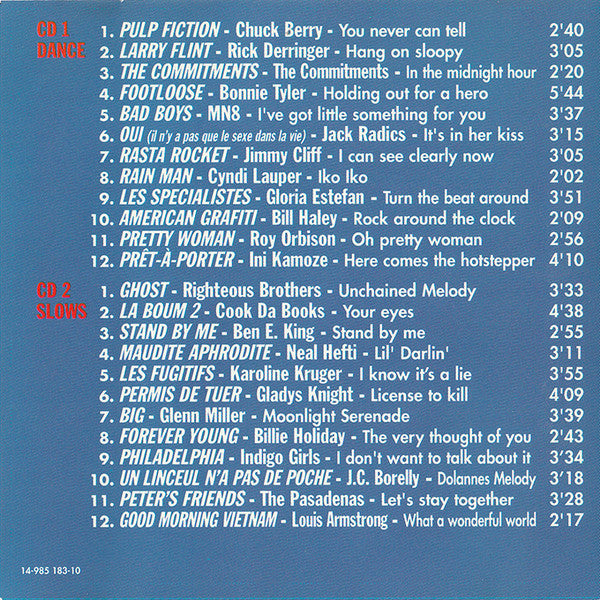 Various : Dance Movies (2xCD, Comp)