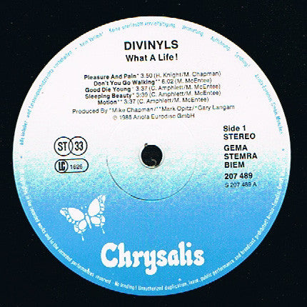 Divinyls : What A Life! (LP, Album)