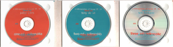 Judge Jules, Tony De Vit, Seb Fontaine : A Retrospective Of House '91 - '95 Volume Two (3xCD, Comp, Mixed, Dig)
