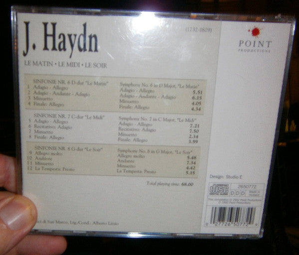 Joseph Haydn : Le Matin - Le Midi - Le Soir (CD, Album)