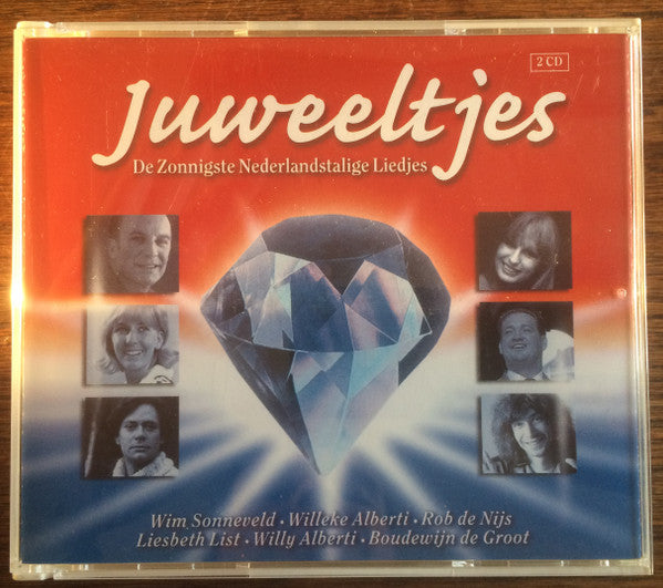 Various : Juweeltjes - De Zonnigste Nederlandstalige Liedjes (2xCD, Comp)