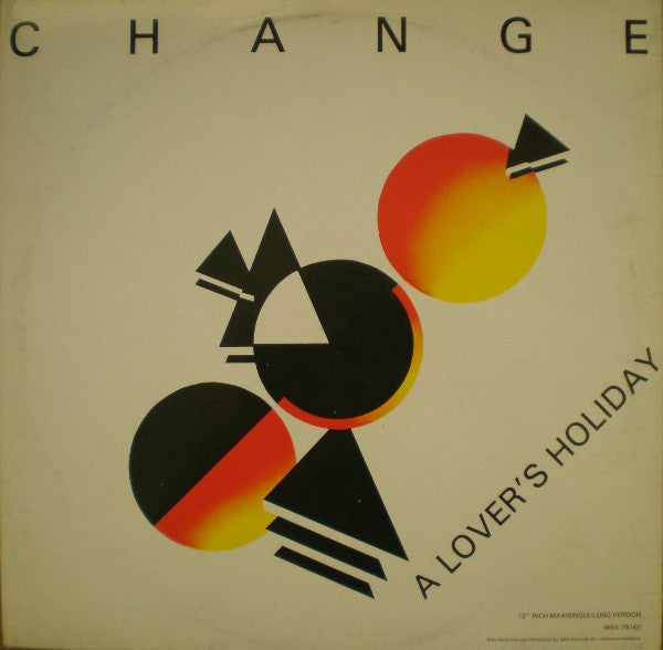 Change : A Lover's Holiday (Long Version) (12", Maxi)