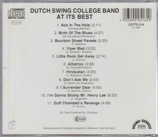 The Dutch Swing College Band : At Its Best (CD, Comp)
