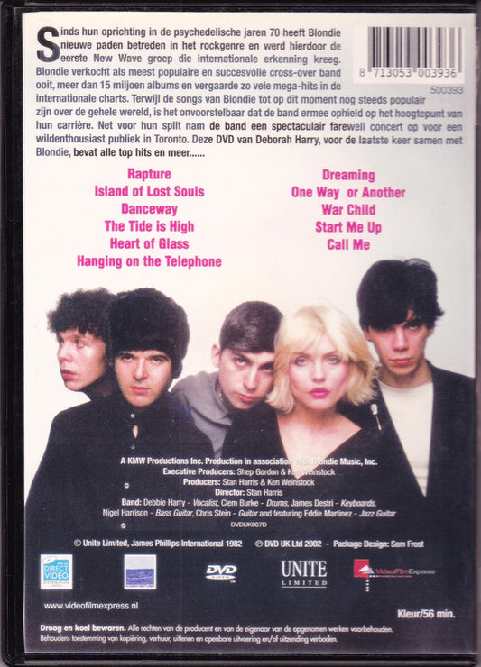 Blondie : Live! (DVD-V, RE, PAL)