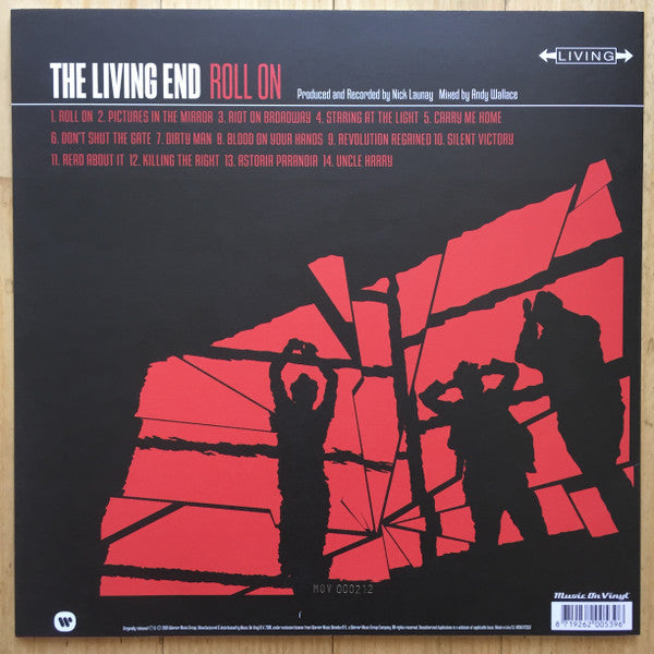 The Living End : Roll On (LP, Album, Ltd, Num, RE, Red)
