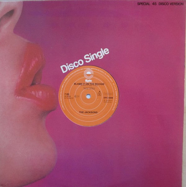 The Jacksons : Blame It On The Boogie (12", Single)