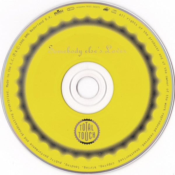 Total Touch : Somebody Else's Lover (CD, Single, Car)
