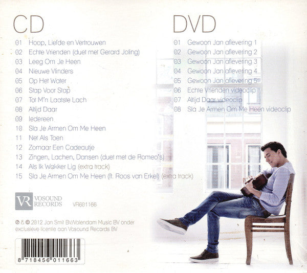 Jan Smit : Vrienden (CD, Album + DVD-V, PAL)