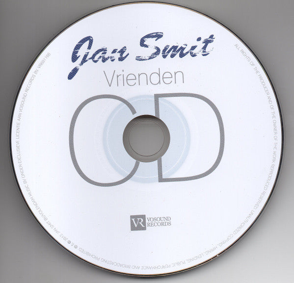 Jan Smit : Vrienden (CD, Album + DVD-V, PAL)