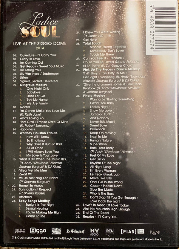Ladies Of Soul : Live At The Ziggo Dome 2014 (DVD-V)