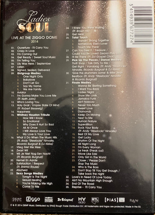 Ladies Of Soul : Live At The Ziggo Dome 2014 (DVD-V)