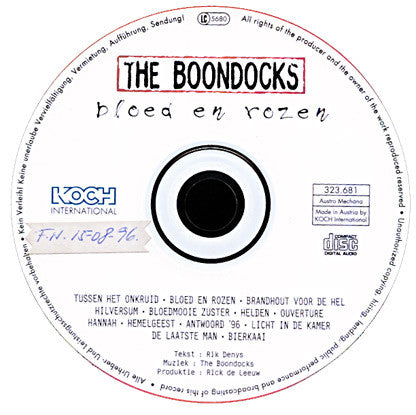 The Boondocks : Bloed En Rozen (CD, Album)