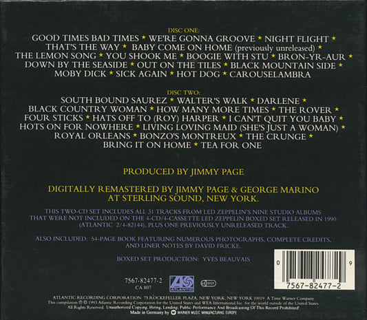 Led Zeppelin : Boxed Set2 (2xCD, Comp, RM + Box)