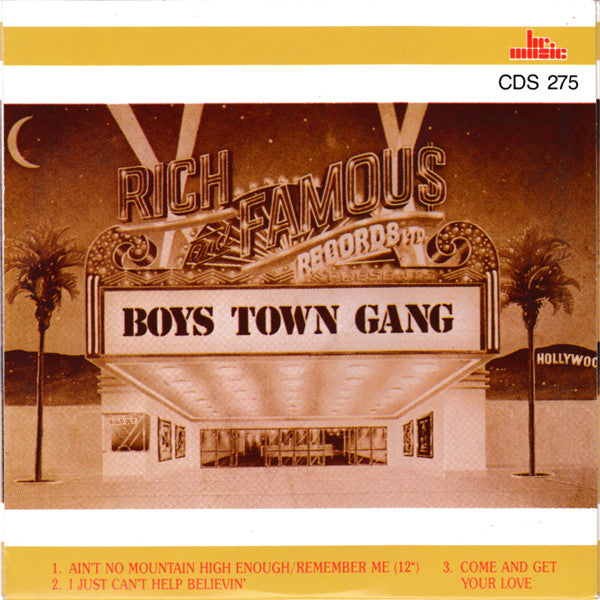 Boys Town Gang : Ain't No Mountain High Enough / Remember Me (CD, Single)