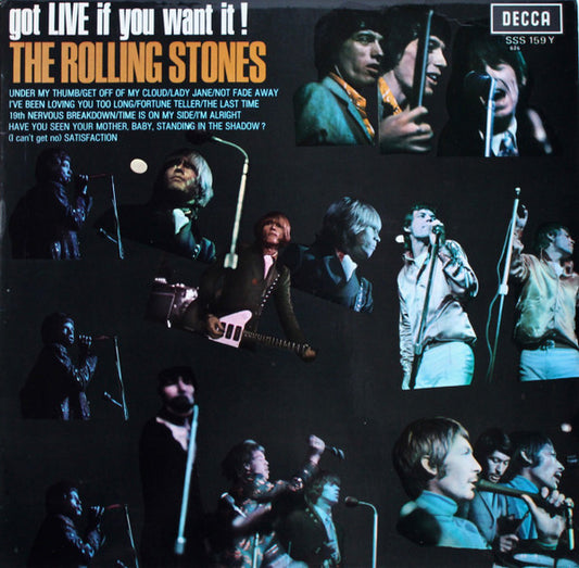 The Rolling Stones : Got Live If You Want It! (LP, Album)