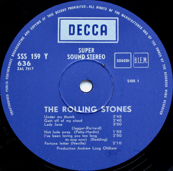 The Rolling Stones : Got Live If You Want It! (LP, Album)