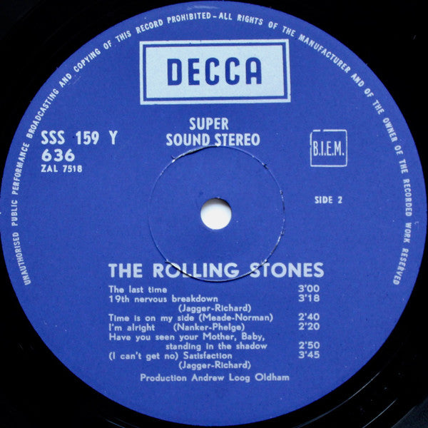 The Rolling Stones : Got Live If You Want It! (LP, Album)