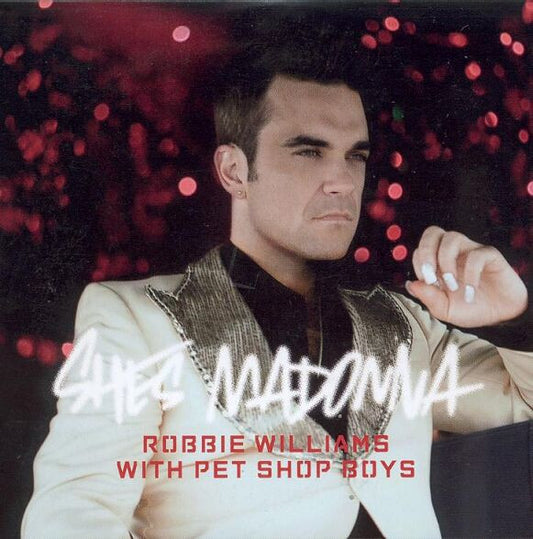 Robbie Williams With Pet Shop Boys : She's Madonna (CD, Single, Car)