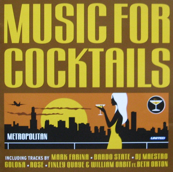 Various : Music For Cocktails - Metropolitan (2xCD, Comp)