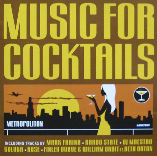 Various : Music For Cocktails - Metropolitan (2xCD, Comp)