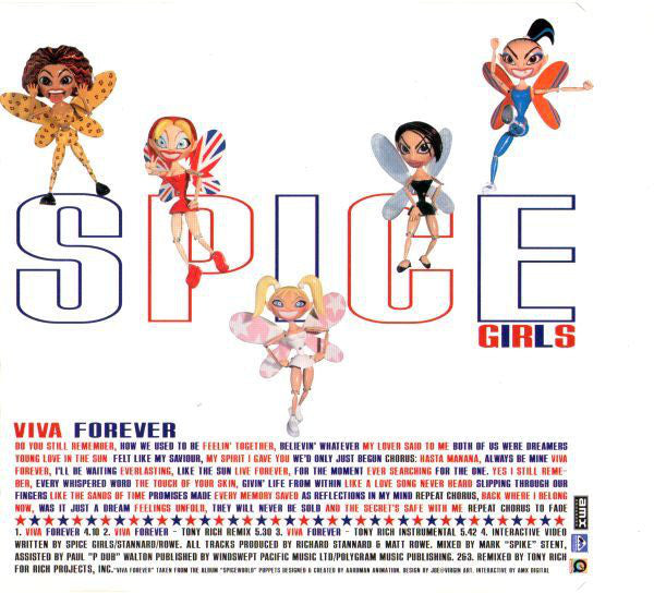 Spice Girls : Viva Forever (Single,Enhanced)
