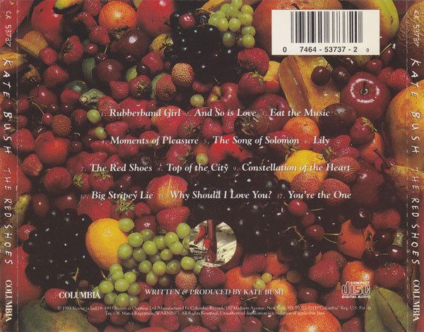 Kate Bush : The Red Shoes (CD, Album, Pit)