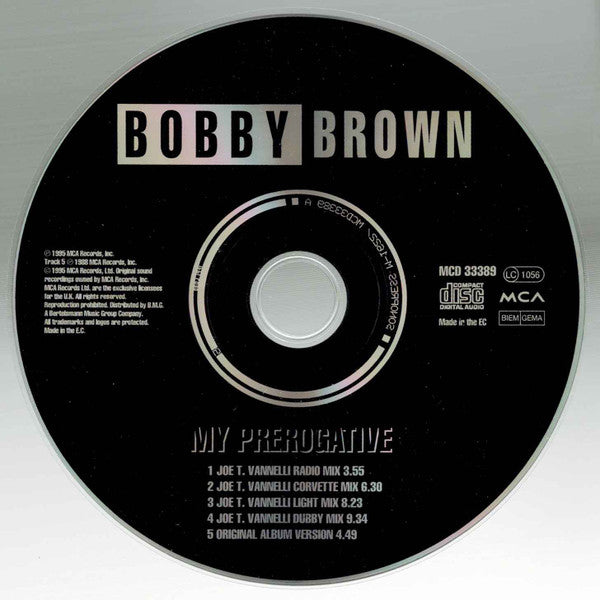 Bobby Brown : My Prerogative (CD, Maxi)