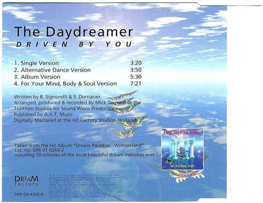 The Daydreamer : Driven By You (CD, Maxi)