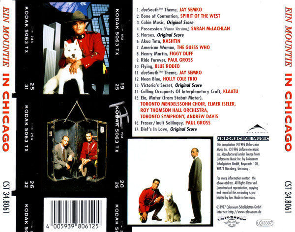Various : Due South™: Ein Mountie In Chicago - The Original Television Soundtrack (CD, Comp)