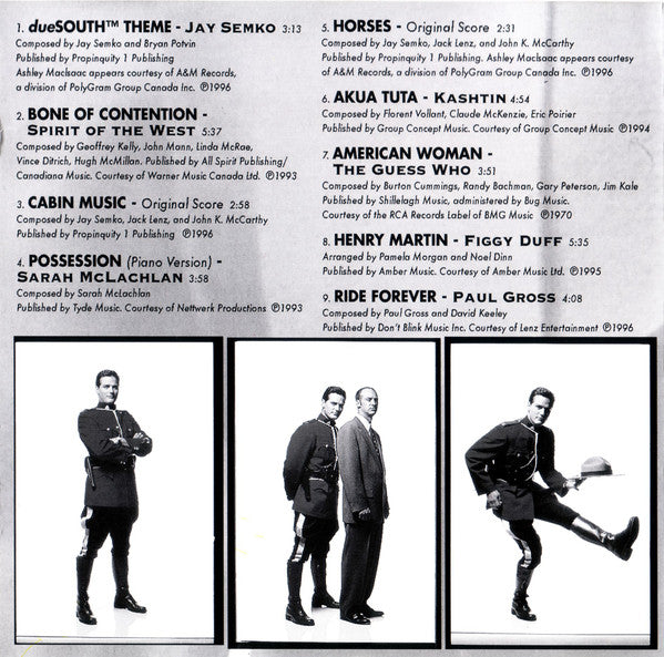 Various : Due South™: Ein Mountie In Chicago - The Original Television Soundtrack (CD, Comp)