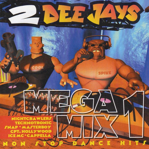 2 Dee Jays : Megamix 1 (CD, Comp, Mixed)