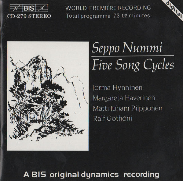 Seppo Nummi : Five Song Cycles (CD, Album)