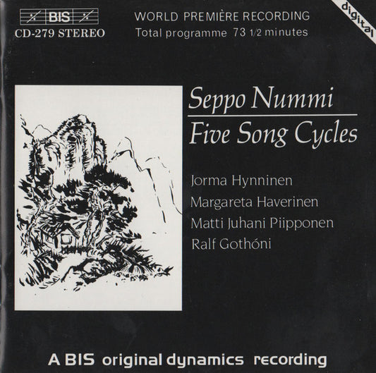 Seppo Nummi : Five Song Cycles (CD, Album)