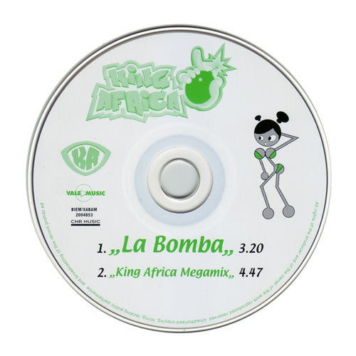 King Africa : La Bomba (CD, Single, Car)